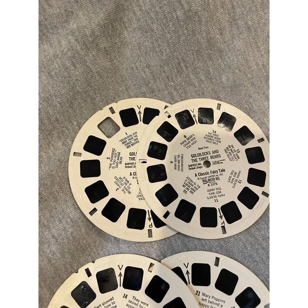 Vintage View-Master, 20 reels & Album